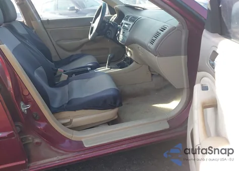 2002 Honda Civic Ex from USA, damaged, VIN 2HGES26782H556055